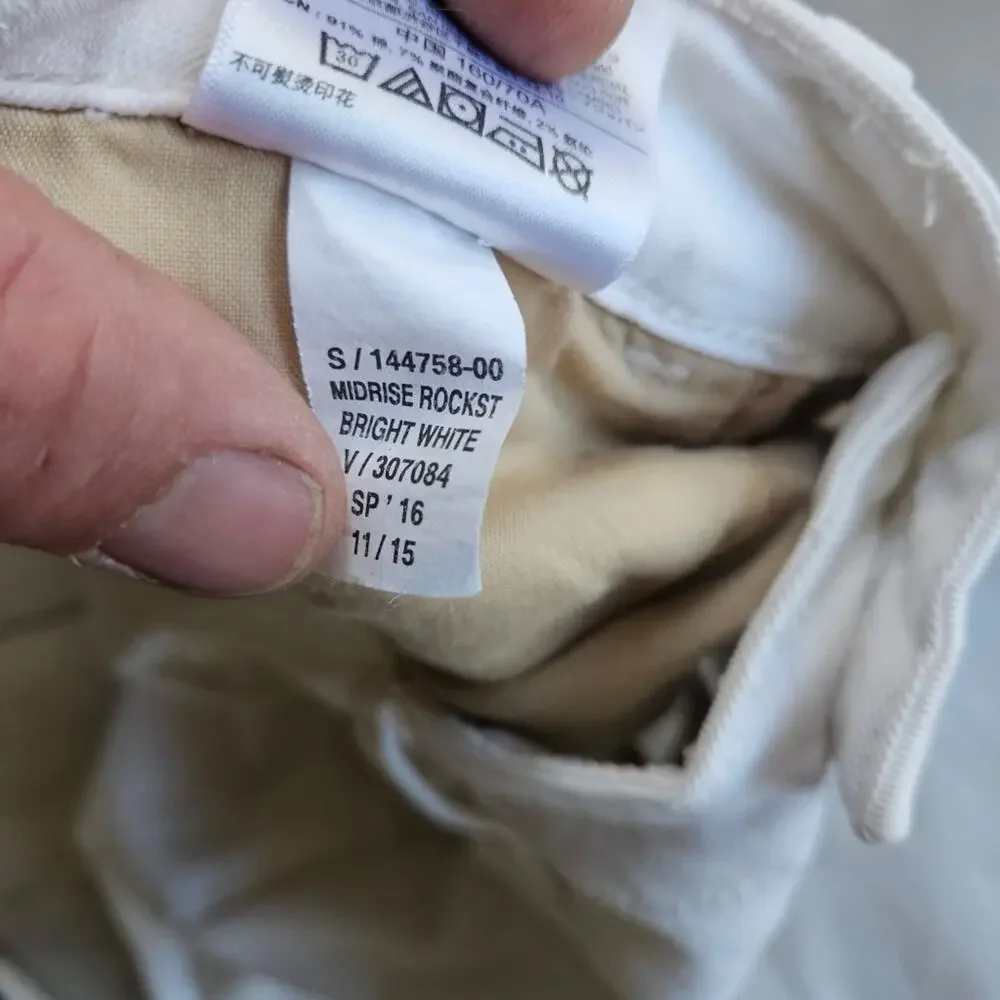 Old Navy Rockstar White Jeans